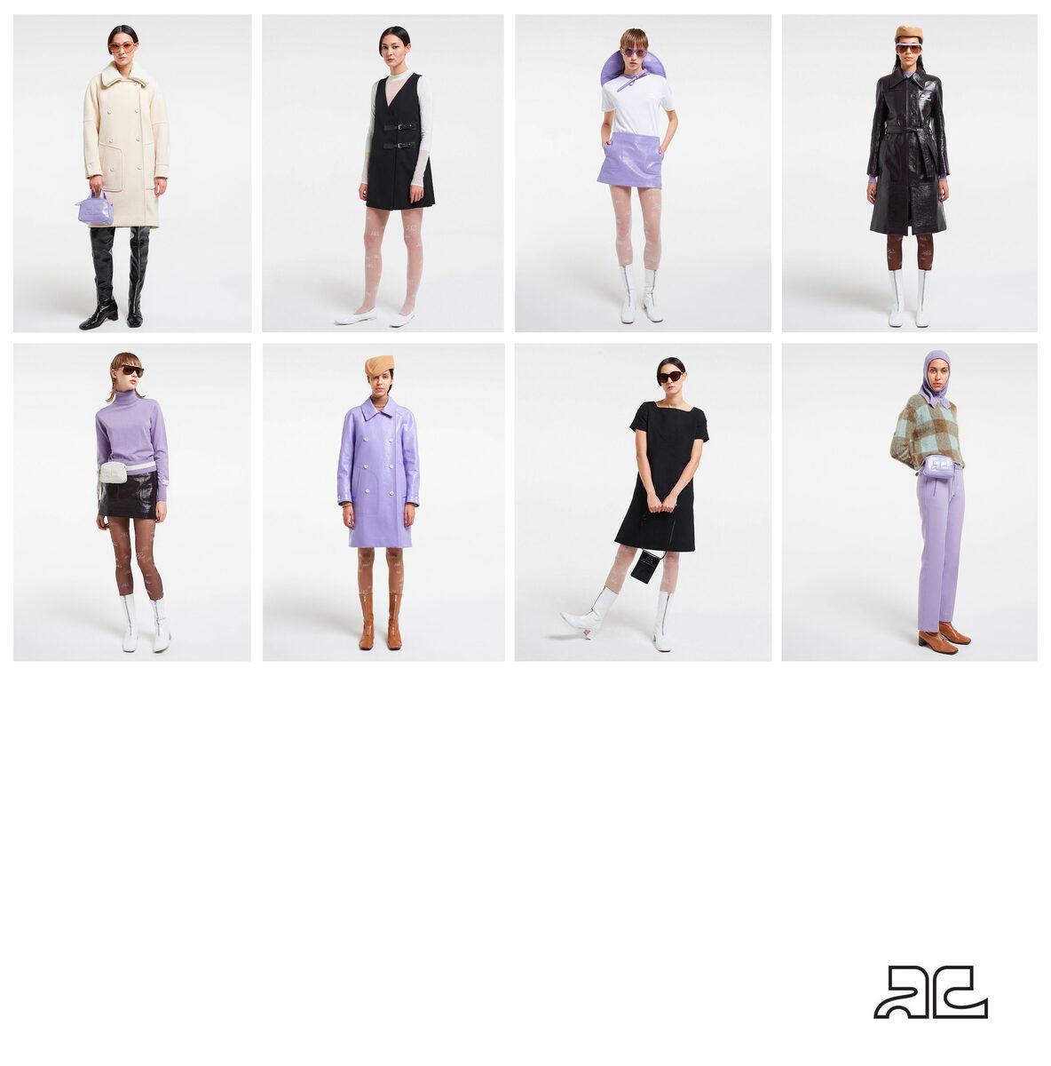 <b>Rita LINO c/o SHOTVIEW ARTISTS MANAGEMENT</b> photographs for COURREGES Fall/Winter 2020 ... and Nicolas Di Felice now Art Director at Courrèges