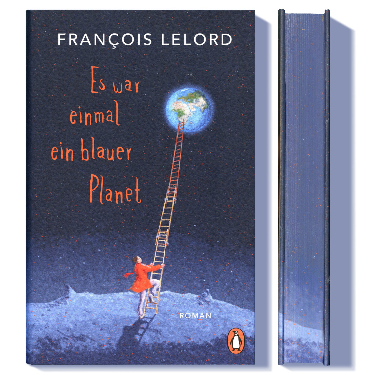 'Es war einmal ein blauer Planet' - ein Roman zum Nachdenken und Philosophieren mit einer Cover-Illustration von Rüdiger Trebels c/o ART ACT für den Penguin Verlag