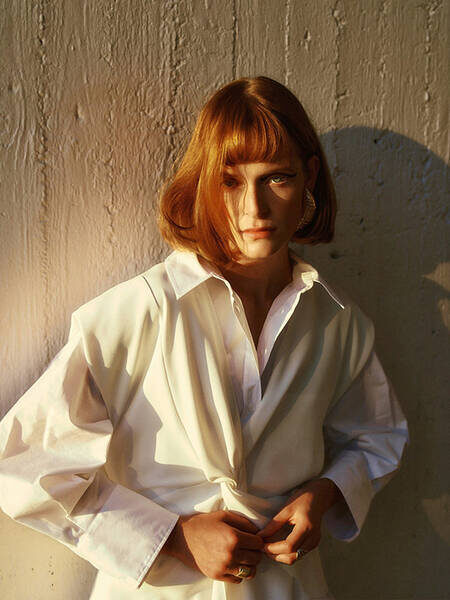 Personal work by photographer Felix Bernason – hair & make-up by Anja FICHTENMAYER c/o LES ARTISTS by Josef Stockinger
