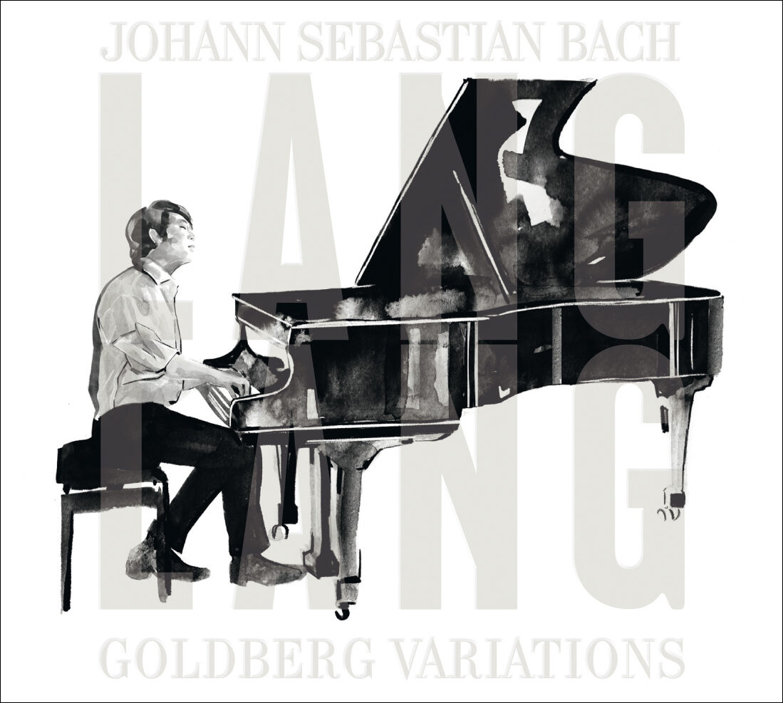 JOHANN SEBASTIAN BACH Goldberg Variations by star pianist LANG LANG with an illustration by GISELA GOPPEL c/o 2AGENTEN for Deutsche Grammophon