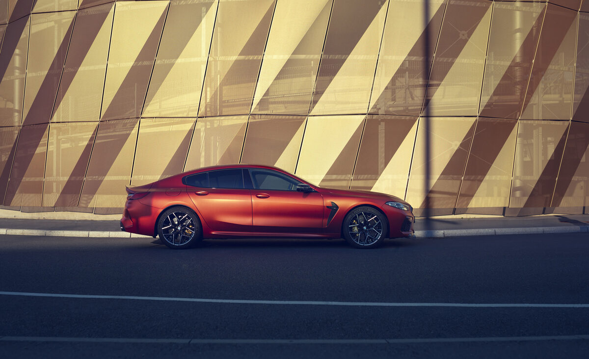 Herzlich Willkommen zurück bei GoSee: DAVID BREUN, Cars, People & Landscapes, Berlin; Shooting mit dem neuen BMW M8 Competition Gran Coupe und Schauspieler Rinaldo Steller