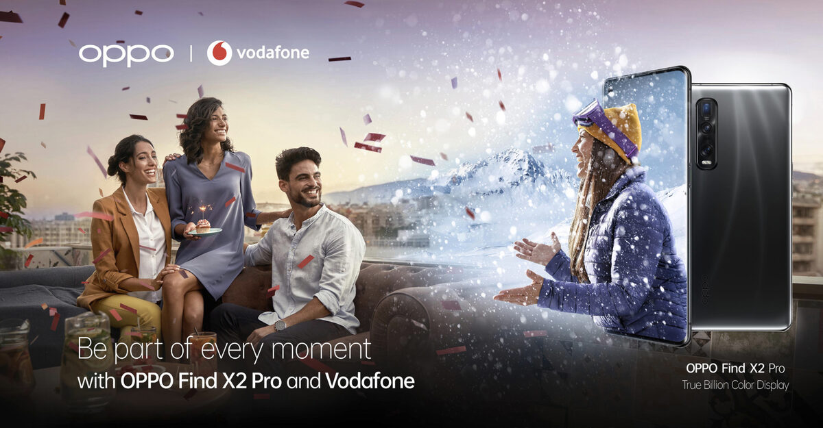 'Be Part of Every Moment' for OPPO Find X2 Pro, the campaign for the sales start at VODAFONE Germany – post production by STEPHANIE WENCEK POSTDESIGN