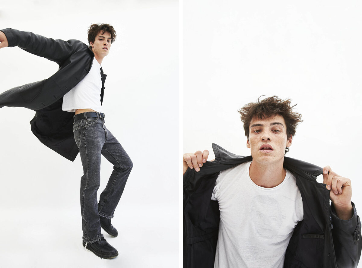 Denim sorts of things … – personal work by <b>Larry BARTHOLOMEW c/o ALYSSA PIZER MANAGEMENT</b>, styling by Entropy Studios &amp; Producer Courtney Joan Zupanski