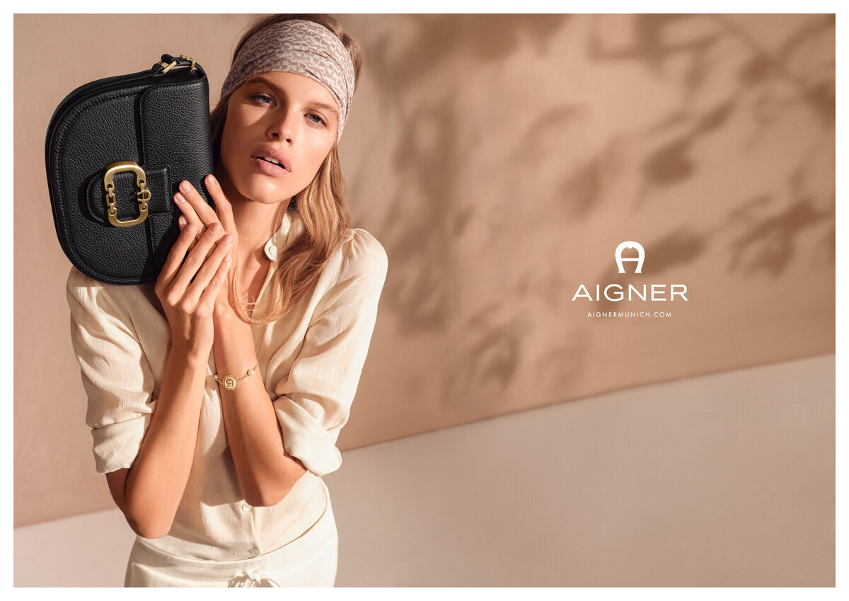 ‘Mother Nature’ – the global AIGNER S/S ‘21 campaign with supermodel Kim Riekenberg, photographed by ANDREAS ORTNER for AIGNER and the agency Garage Creatives