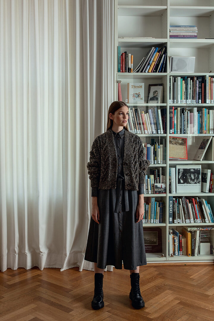 B&G F/W CAMPAIGN, photographed at Literaturhaus in Munich by SACHA TASSILO HöCHSTETTER for UCM