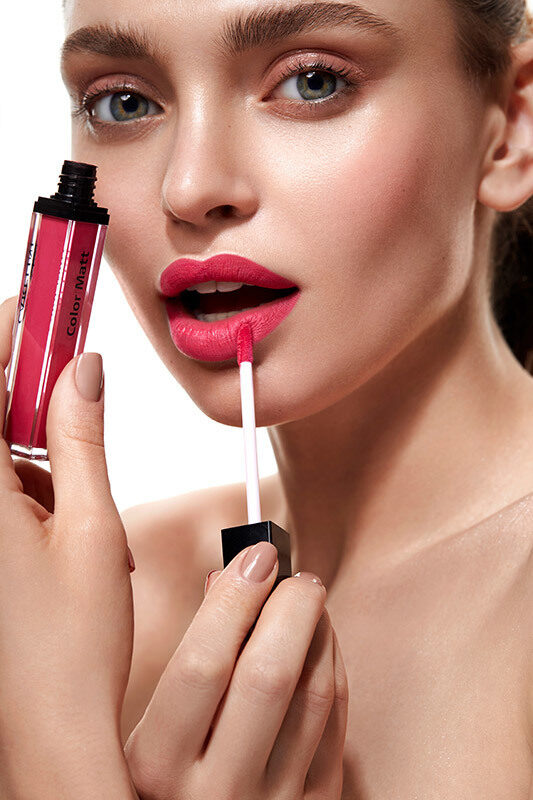 CARELINE SKINCARE campaign with model Valeriia Karaman and hair &amp; make-up by<b> Omer ASAF c/o BIGOUDI</b>