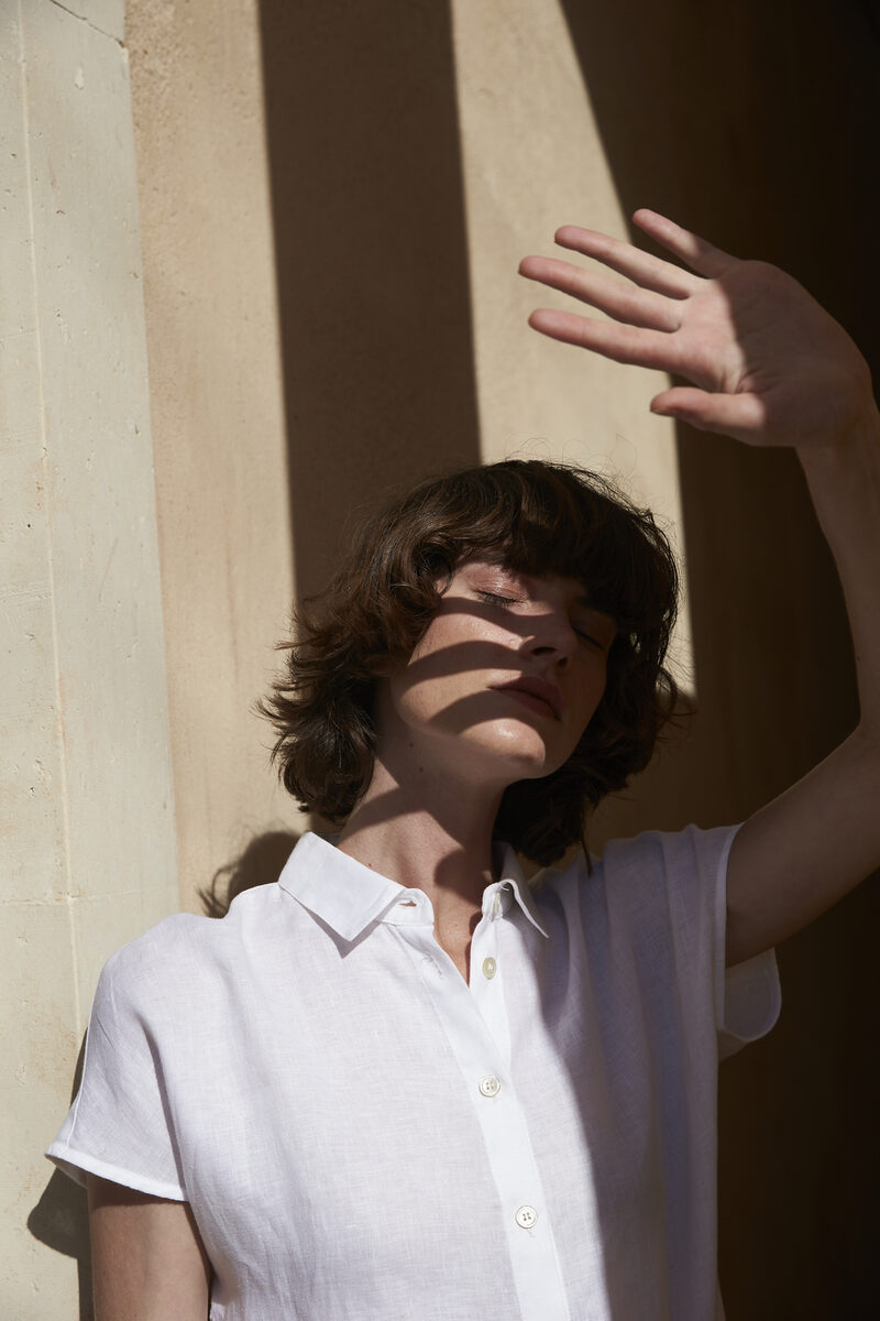 <b>GRÜNE ERDE</b> - <b>PETRA FISCHER</b> photographs the latest fashion in Greece for the green lifestyle specialist from Austria
