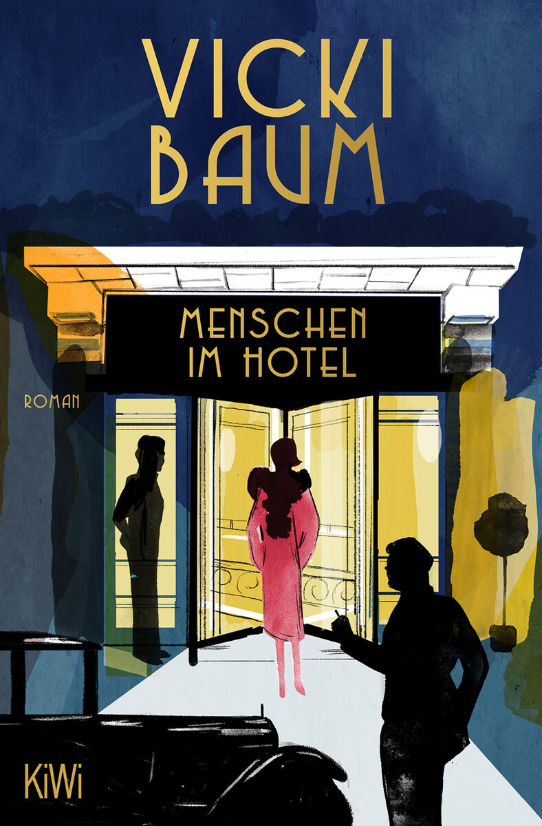 KIWI VERLAG presents new issues of novels by Vicky Baum, the Grande Dame of light fiction – book cover design by illustrator Gisela GOPPEL c/o 2AGENTEN