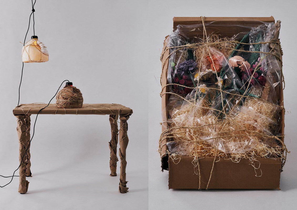'The Wrapping Project' - Personal Work von Stylist Marcell NAUBERT c/o BIGOUDI, fotografiert von Rachel Jiam