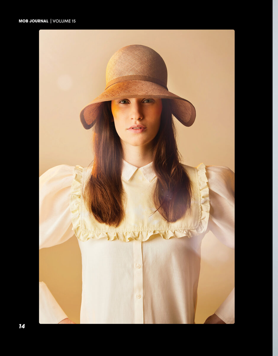 Model Nais in ‘Yorkshire Stroll’ for <b>MOB Magazine</b> - photographed by<b> Simone SCHNEIDER c/o ANDREA HEBERGER</b>