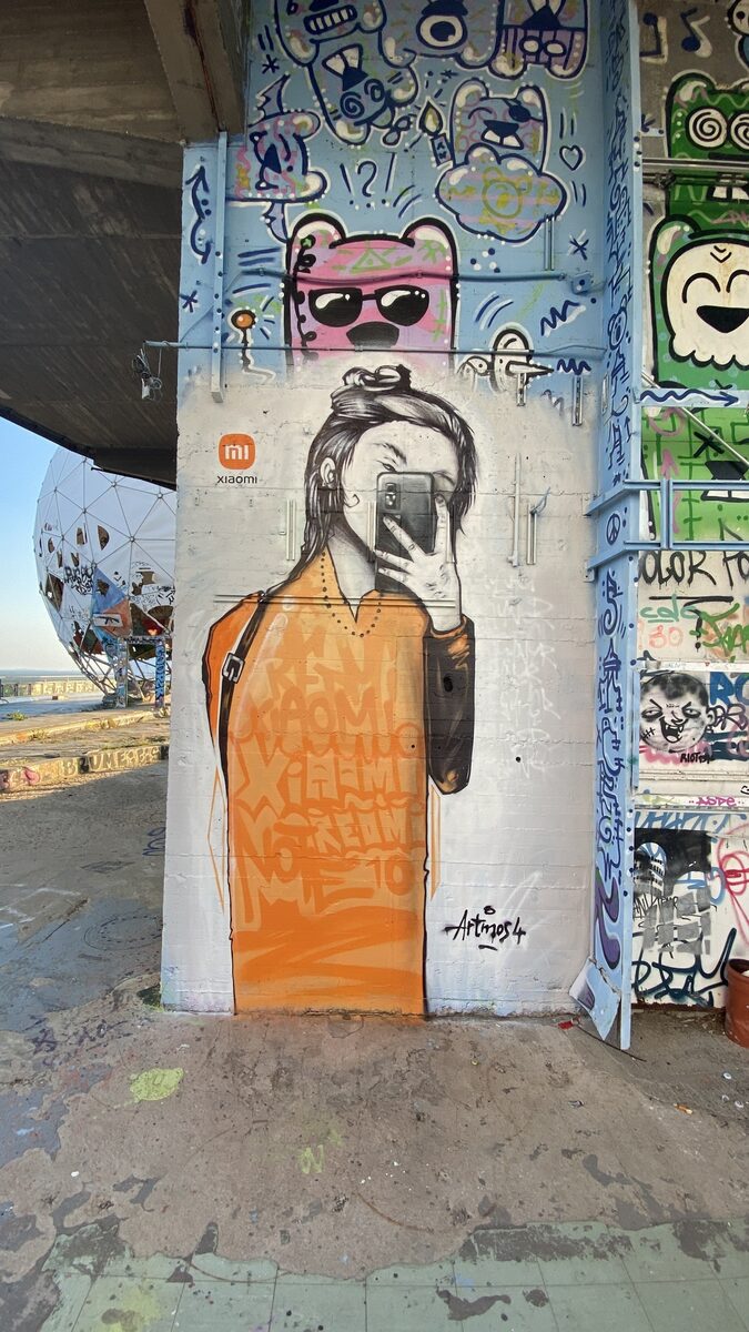 For Chinese mobile communications expert <b>XIAOMI </b>with the RAKOS GROUP in Berlin - street art by <b>Marcus c/o ARTMOS4</b>