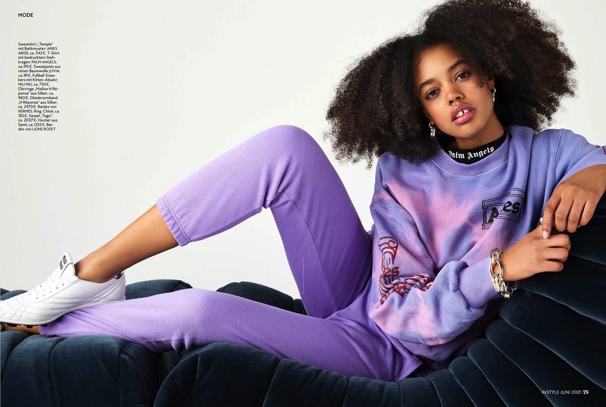 ‘Good Move’ sporty styles for INSTYLE GERMANY with hair & make-up by Anja El SAWAF c/o les Artists by Josef Stockinger