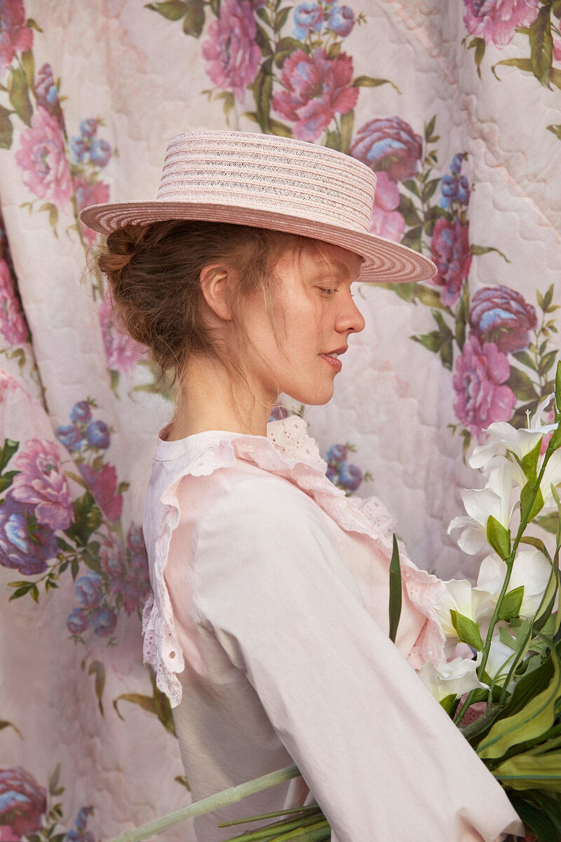 Model Niina Rätsep c/o Iconic with the spread ‘Backyard Diaries’ appearing in <b>ELLE Hungary</b> – photographed by <b>SALLYHATESWING</b>