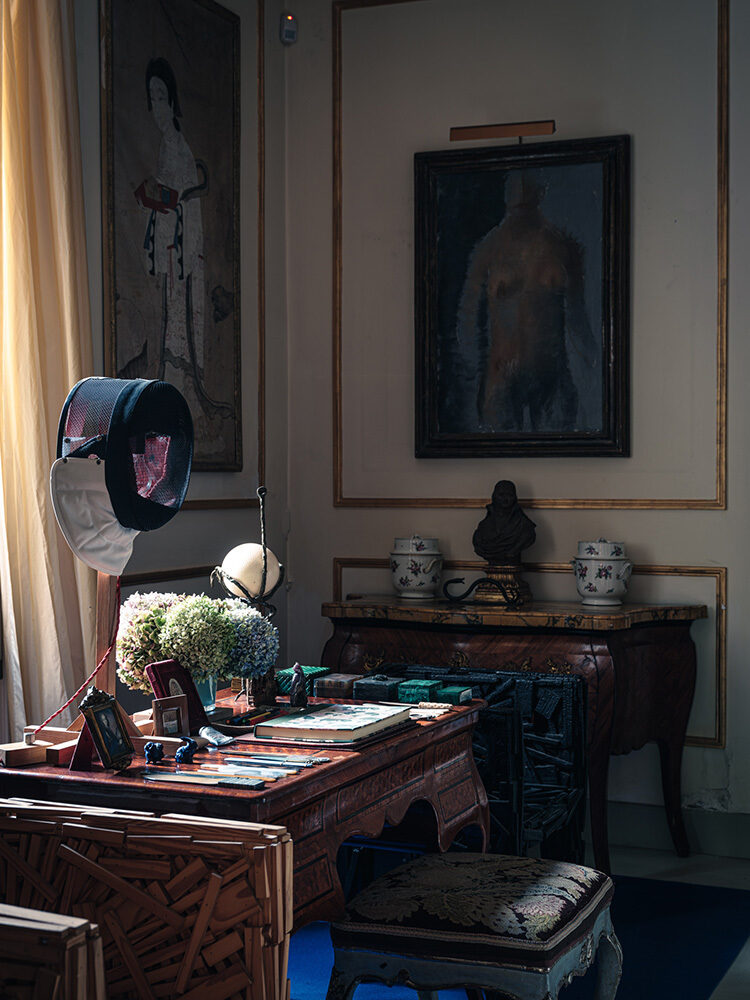 <b>A visit </b><b>with Mafalda Princess of Hesse </b>and Rolf Sachs in the Villa Polissena <b>for SALON magazine</b> – photos by <b>Wolfgang STAHR c/o NERGER M&amp;O</b>