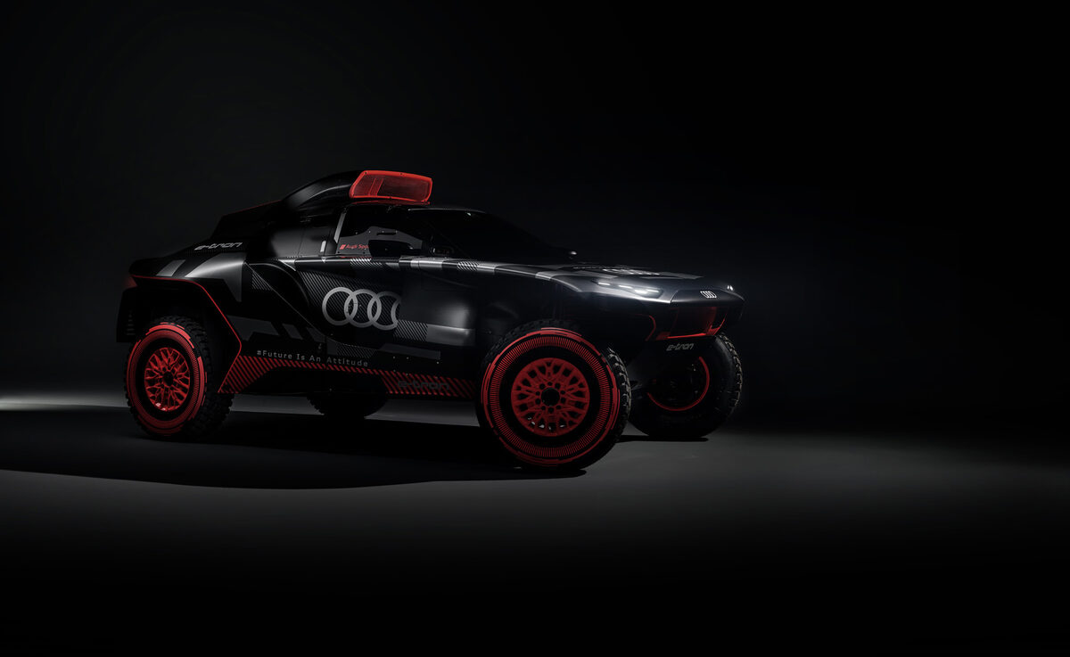 #FutureIsAnAttitude – MARCUS PHILIPP SAUER is the first to photograph the AUDI PARIS DAKAR MACHINE – and we get to experience the brand’s return to international rally sport