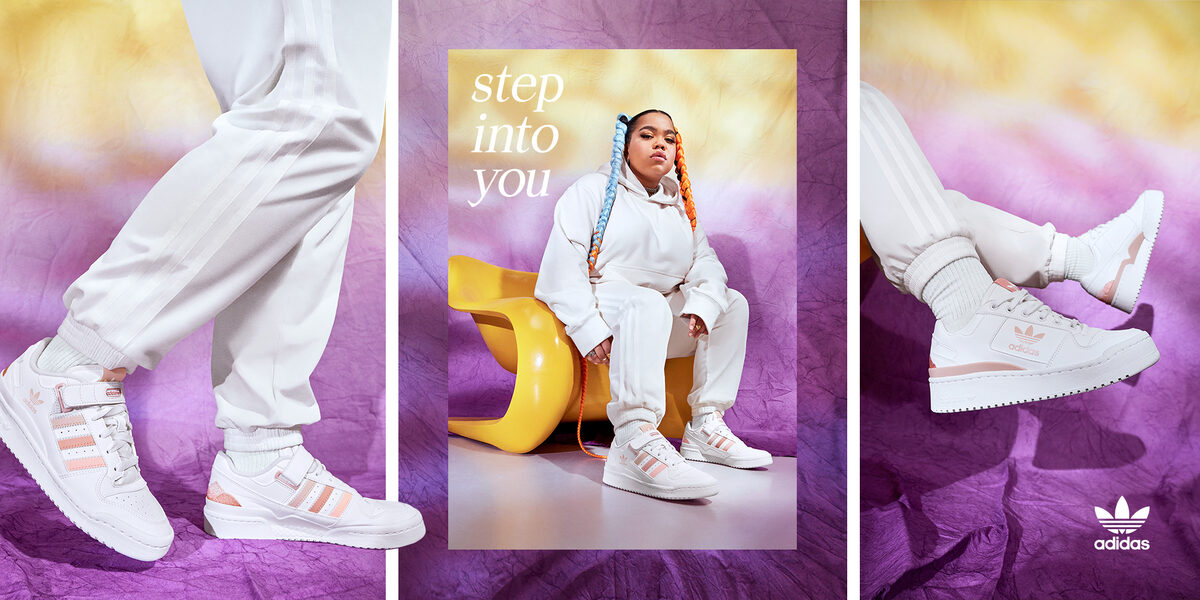 LUNIK produziert in Berlin die 'Step Into You' Kampagne mit Zoe Wees x FW21 ADIDAS ORIGINALS für Iris Worldwide London