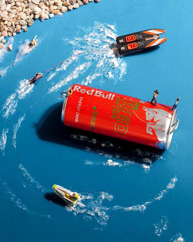 Inga Masche photographs for RED BULL – styling by Marcell NAUBERT c/o BIGOUDI