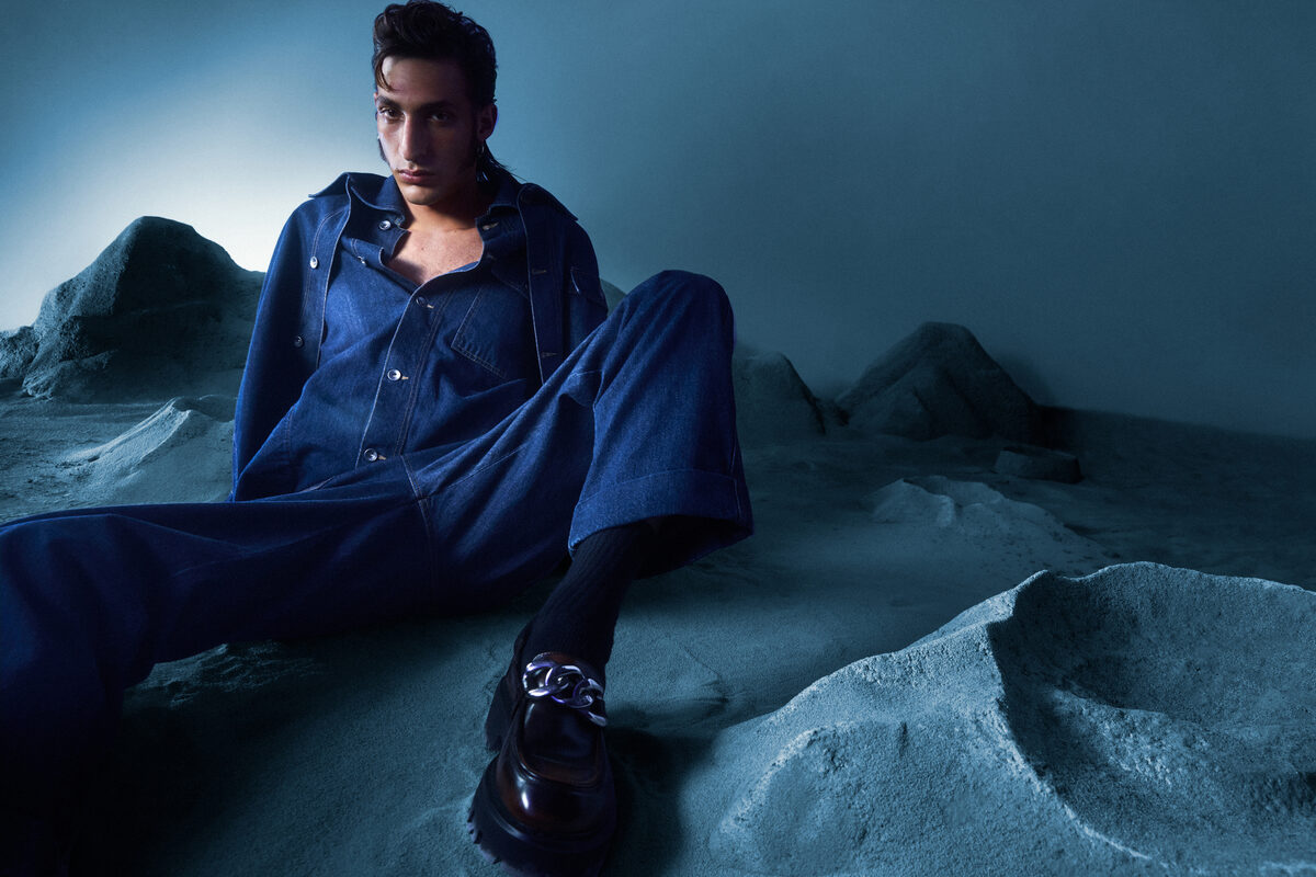Dan Beleiu photographs male model Ilias PACI c/o VIVA MODELS BERLIN or ZALANDO Designer F/W 2021