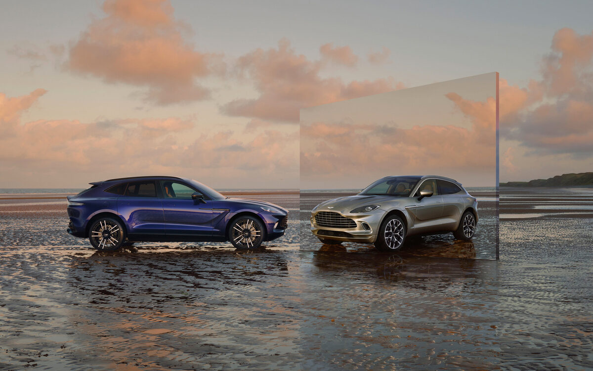 ASTON MARTIN DBX Campaign - MARC TRAUTMANN fotografiert das erste Luxus-SUV von Aston Martin in der Natur Grossbritanniens