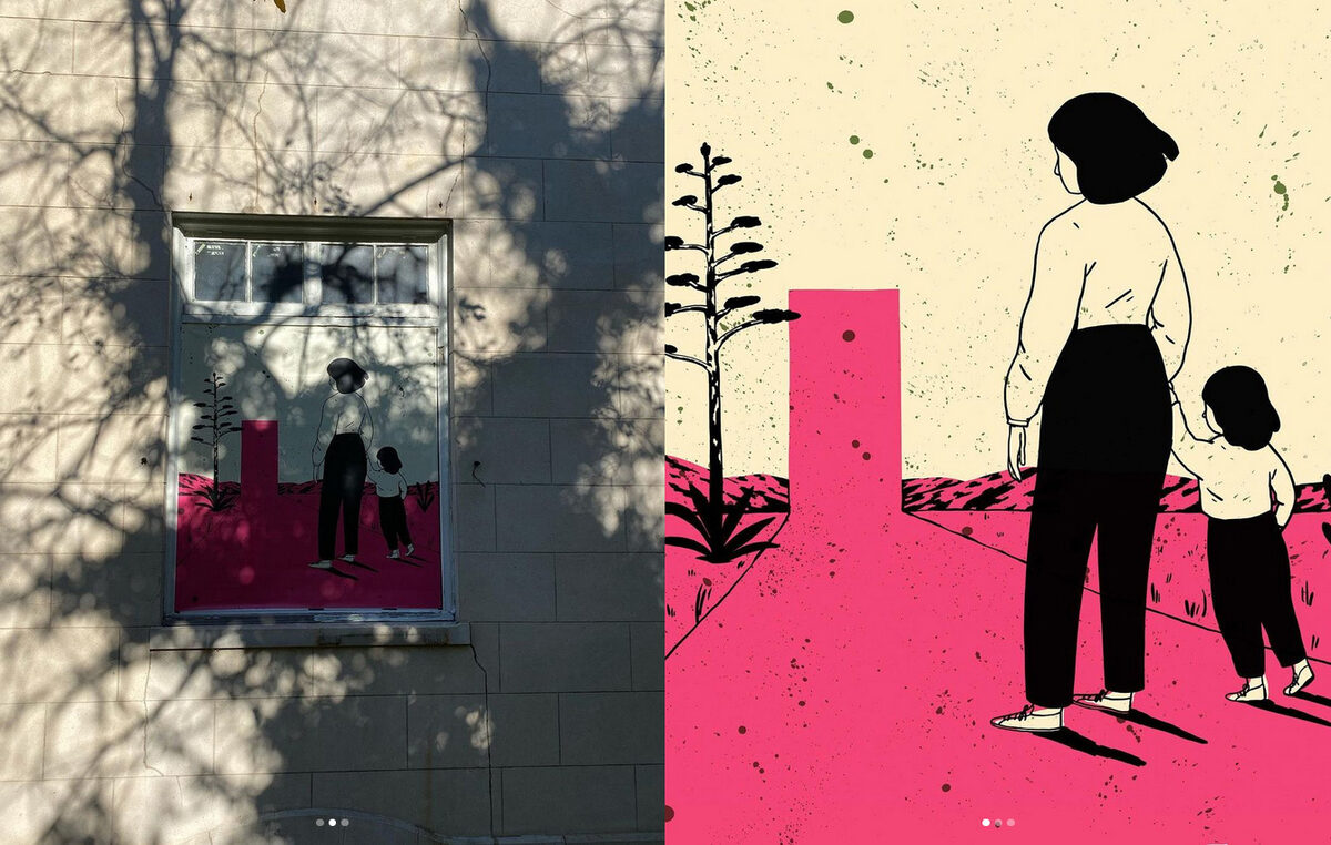 ‘LA MUJER DEL ALFÉIZAR. Returning to the outside world’ – <b>Carmen Segovia c/o 2AGENTEN</b> with a <b>window installation at the Embassy of Spain in Washington DC</b>