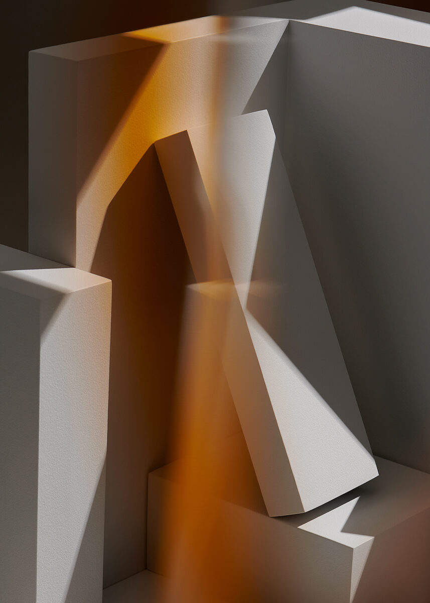 H&M BEAUTY & Fresh Work 'FRACTION' by Linnea APELQVIST (Set Design) & Christoffer DALKARLS (Photography) c/o AGENT MOLLY & CO