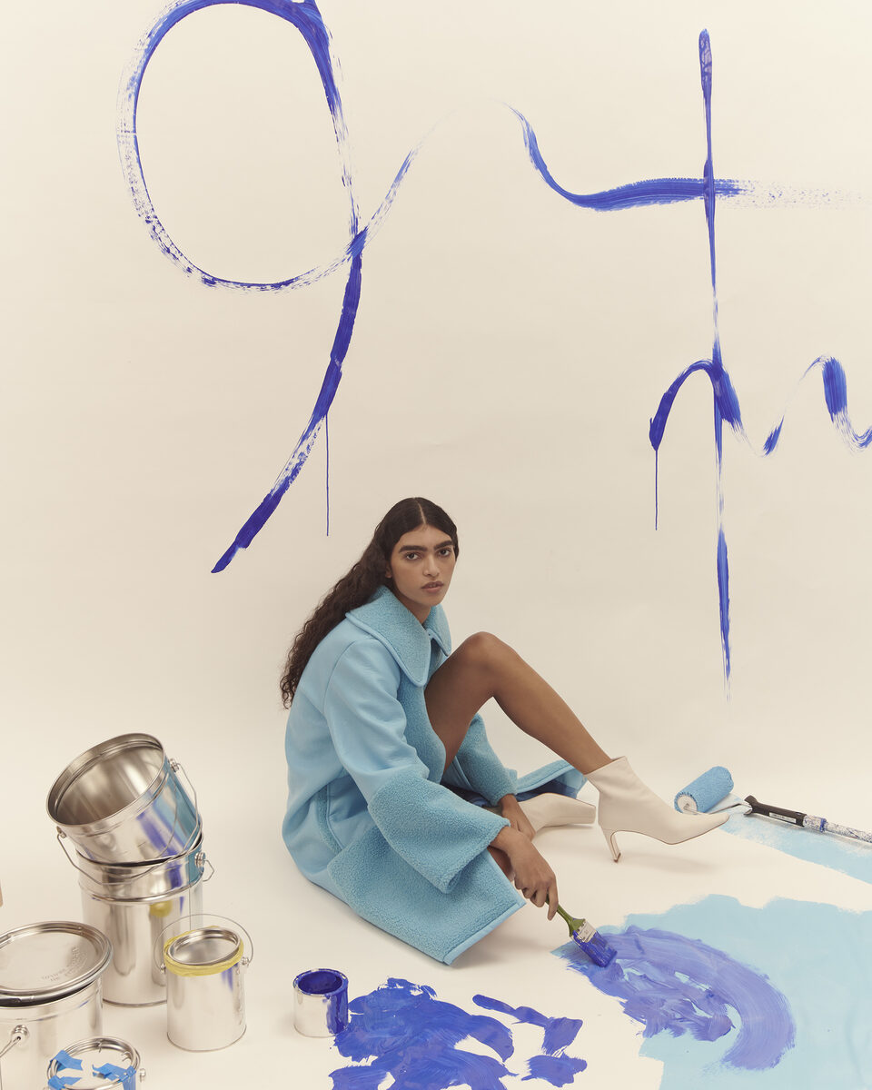 ANDREAS ORTNER fotografierte die aktuelle STYLEBOP Kampagne unter anderem mit der schönen Brasilianerin Anita Pozzo in Berlin, CD war Vanessa Weber, Styling Elke Dostal, Hair & Makeup Anna Neugebauer und Denise Grundman