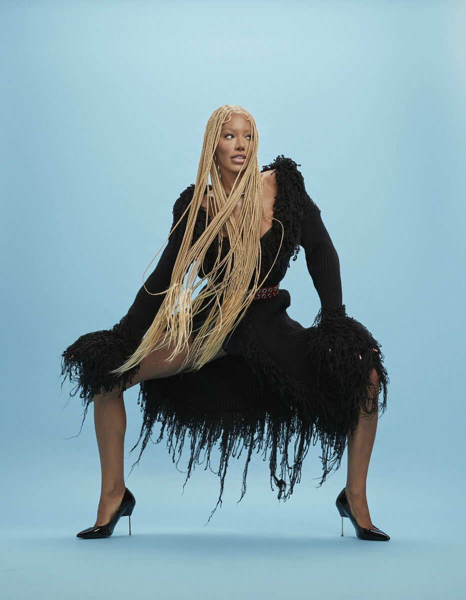 #OutAndLoud – Jordan ROSSI c/o RANKIN GROUP photographs trans activist and trailblazer MUNROE BERGDORF for HUNGER magazine