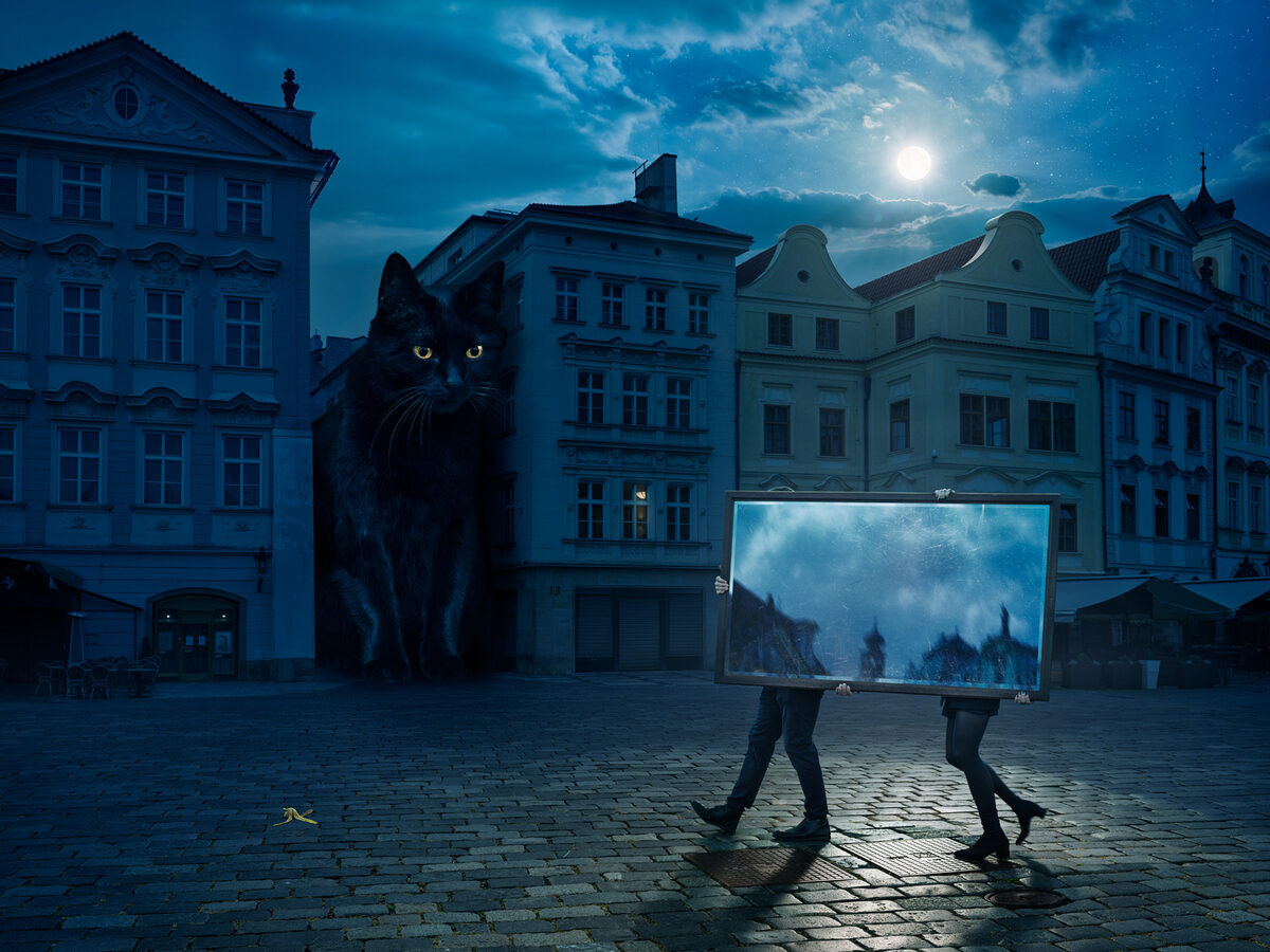 ‘Ideas Come at Night’ – an exhibition at the Swedish Institute in Paris presents around 20 works, both new and previously seen, by Erik Johansson c/o AGENT MOLLY & CO through the end of April