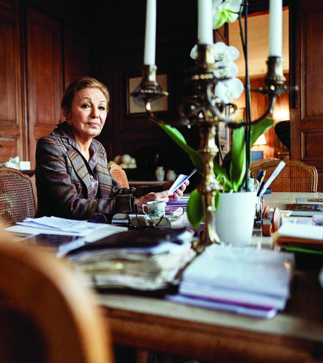 On the Future of Iran – <b>JPPS CREATIVE PRODUCTIONS&nbsp;</b>presents Her Imperial Majesty <b>Farah Pahlavi</b>, photographed for <b>TOWN &amp; COUNTRY Mag</b> in her adopted hometown Paris