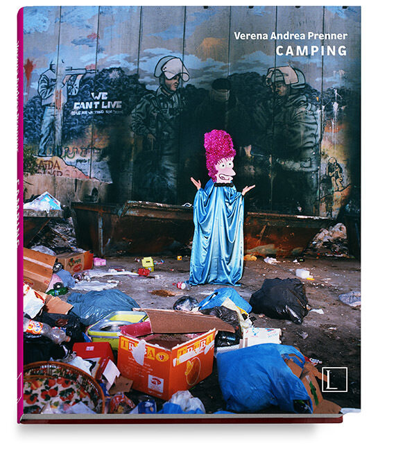 CAMPING  - EDITION LAMMERHUBER presents you the sensual-intellectual-pragmatic attempt by Verena Andrea Prenners to artistically comprehend the miscondition of life in refugee camps and make us all accomplices to her sociopolitical studies