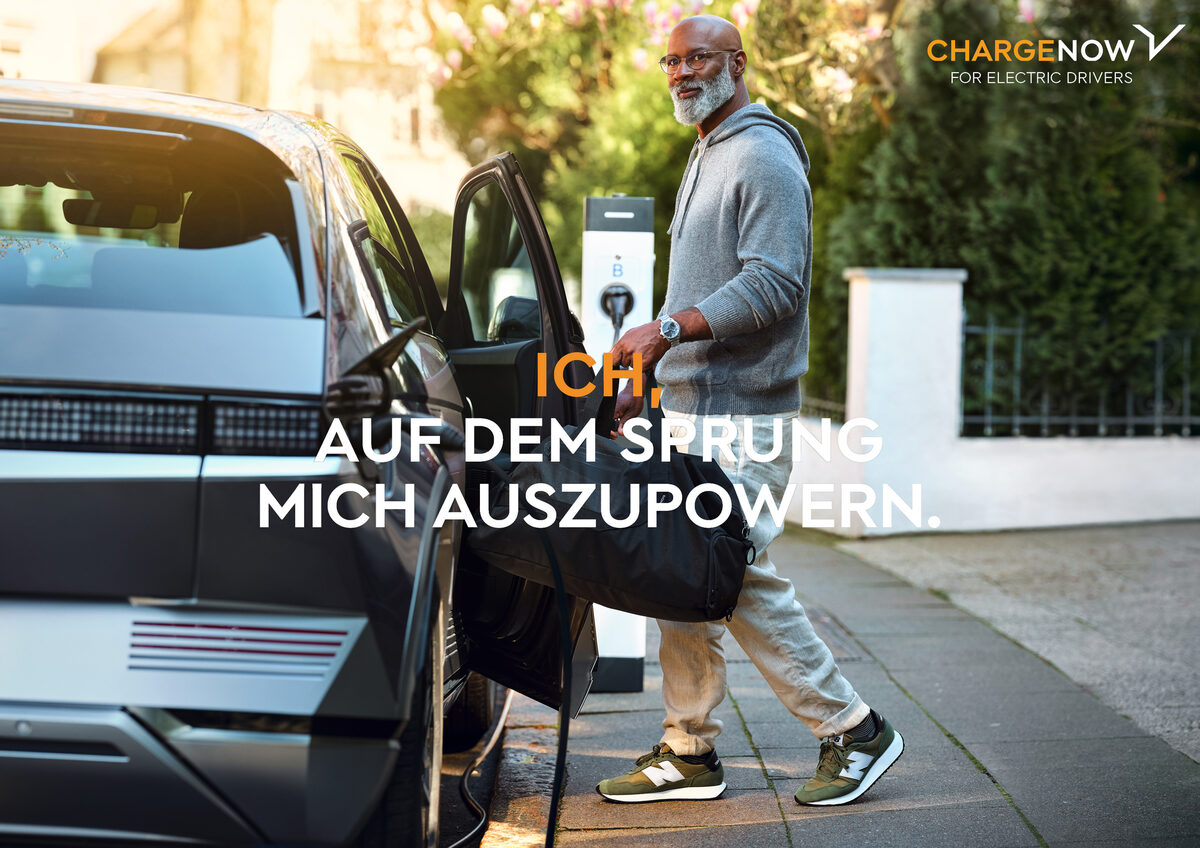 CHARGE NOW with a new campaign by Johannes MINK c/o KLAUS STIEGEMEYER for Wunderman Thompson