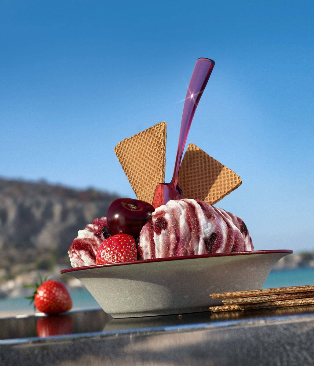 Fancy some ice cream? – the photorealistic gelato varieties in V-Ray and Cinema 4D by Ralf KUNSTMANN c/o ART ACT