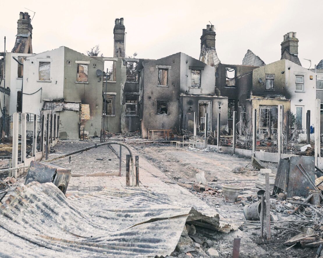 ‘Wennington Fire’ - a reportage by Spencer MURPHY c/o MAKING PICTURES for you on GoSee.NEWS