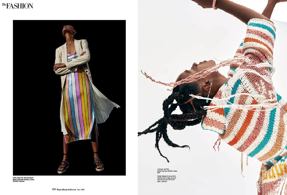 'Go where the wind takes you ... ' - Fashion Editorial für die <b>HARPER'S BAZAAR </b>Arabia, fotografiert von <b>RAMONA REUTER</b>