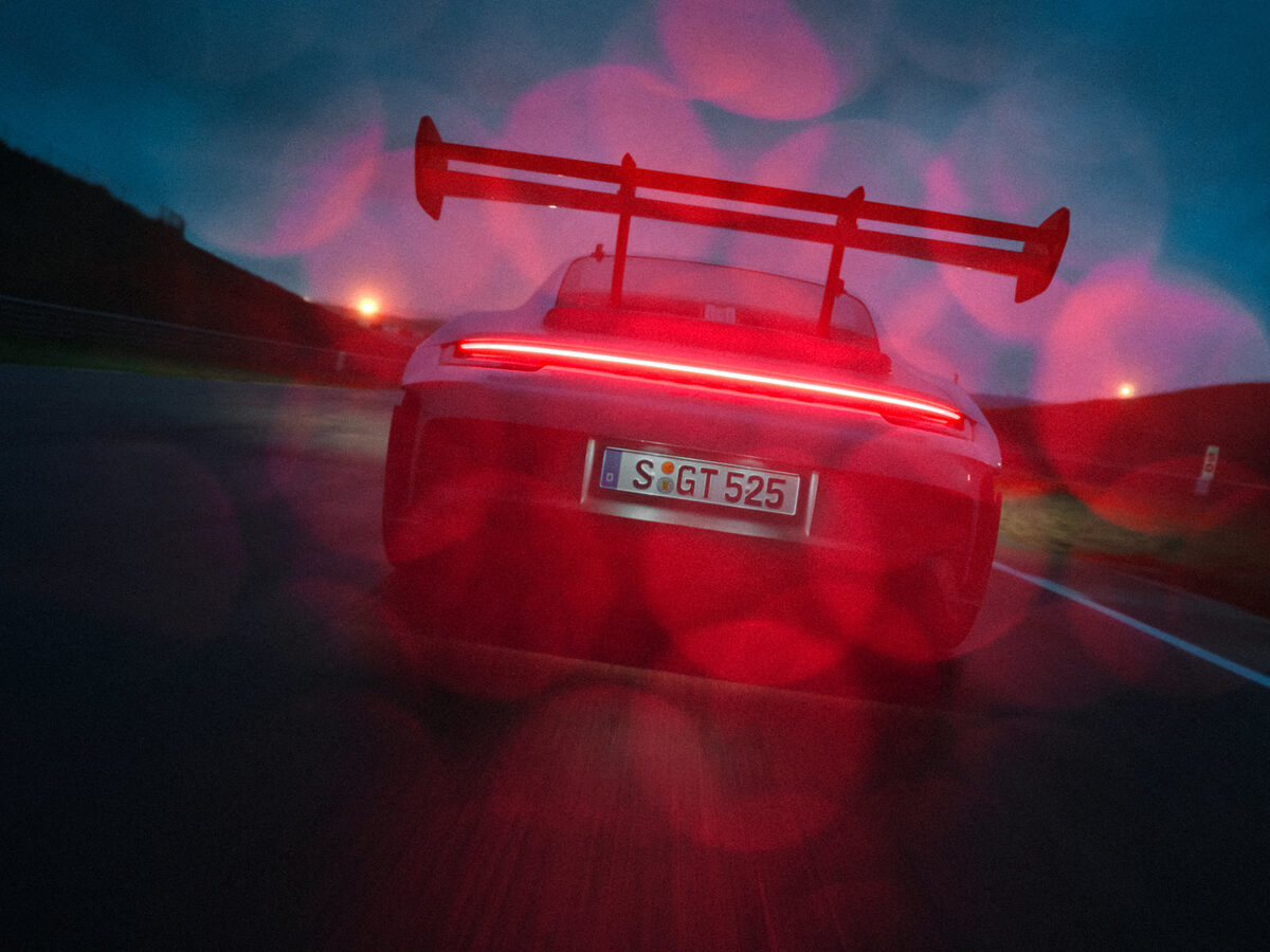 <b>ANKE LUCKMANN</b> stages the new <b>PORSCHE GT3 RS</b> for Grabarz &amp; Partner on the racetrack in Spain – uncompromising, focused, passionate, extrovert &amp; fast