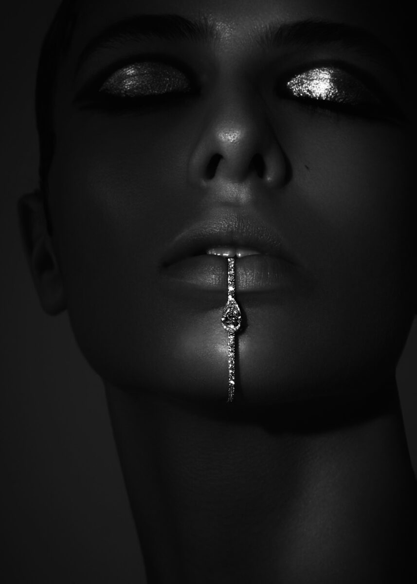 MESSIKA HIGH JEWELRY advertorial for <b>HARPER’S BAZAAR Arabia</b> September ‘22 - photographed by <b>Fernando GOMEZ c/o ROCKENFELLER &amp; GÖBELS</b>