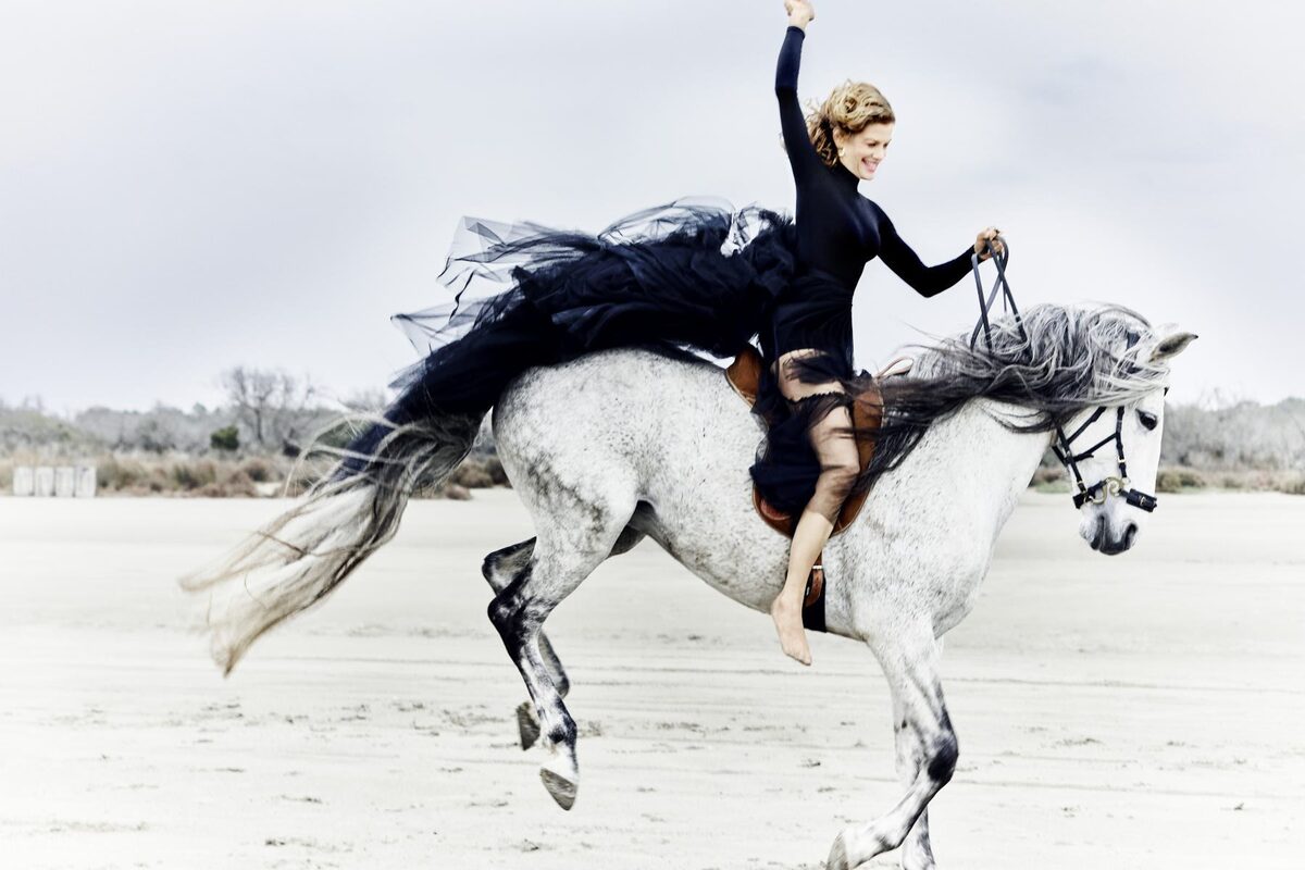 ‘My Wild & Free Life’ - actress Marie Bäumer in QUARTERLY MAG, photographed by ESTHER HAASE