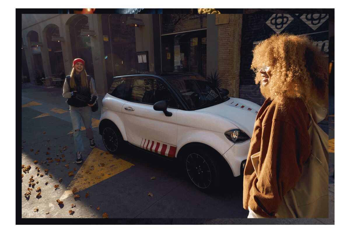 <b>ROBERT WESTRICH</b> photographs the micro car <b>CHATENET CH 46 for EBERSPÄCHER</b> and the agency Bruce B. corporate communication GmbH in Barcelona