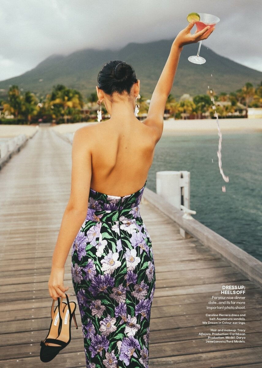 Wer will sie nicht : die 'Vacation wardrobe of your dreams' .... Model <b>Darya JEMELJANOVIC c/o LOUISA MODELS</b> zeigt Euch in der <b>COSMOPOLITAN US </b>wie sie aussehen könnte ....&nbsp;