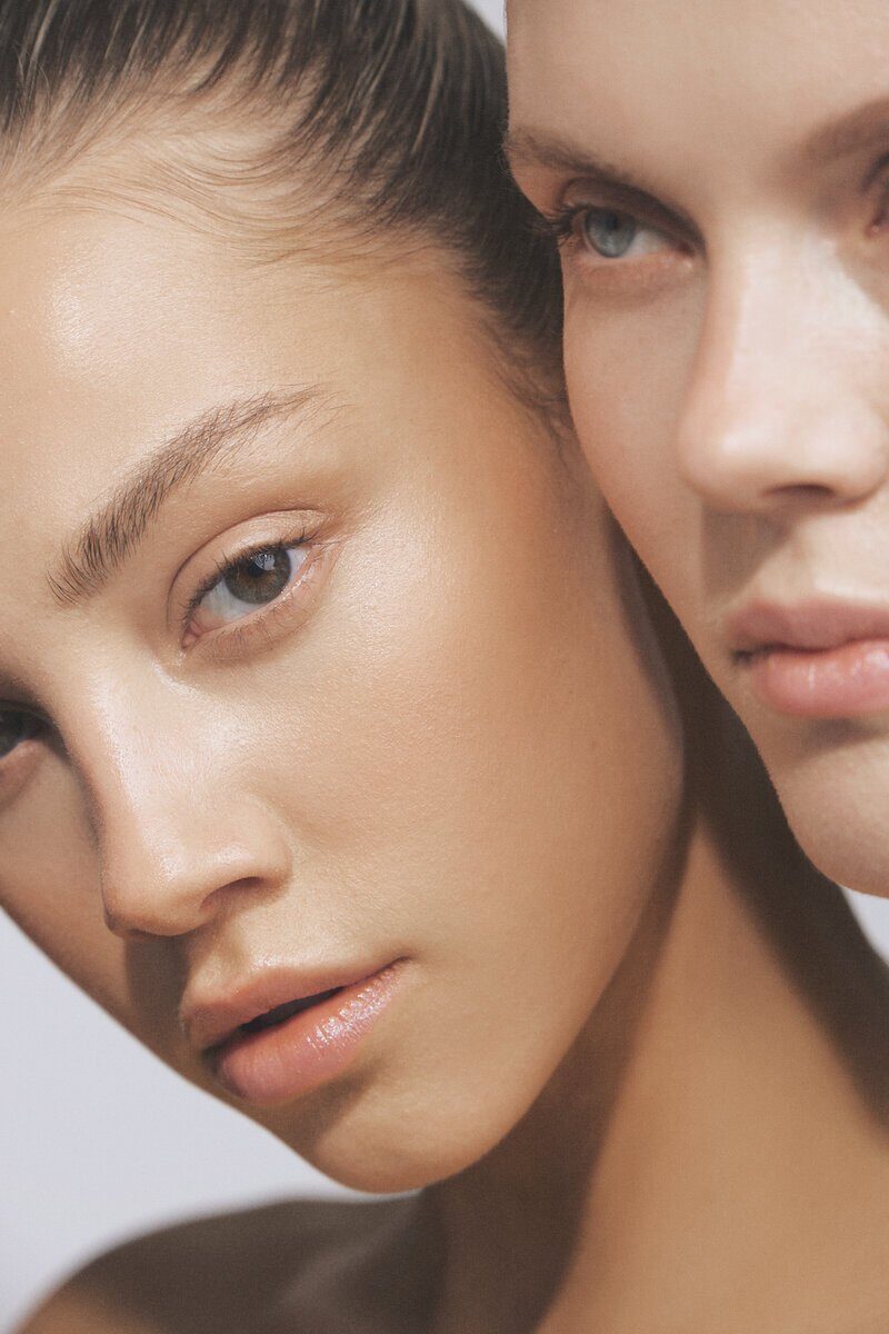 ‘Skin Stories’ – beauty editorial by SALLYHATESWING in LATEST MAGAZINE with hair & makeup by Melanie BULU c/o NINA KLEIN