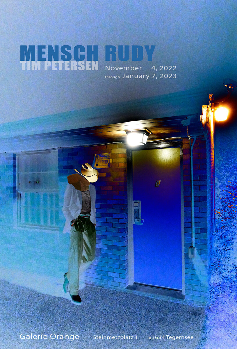 <b>TIM PETERSEN</b> presents<b> ‘Mensch Rudy’, a series about getting older, fame, and the fear of disappearing </b>– in an exhibition at Galerie Orange in Tegernsee