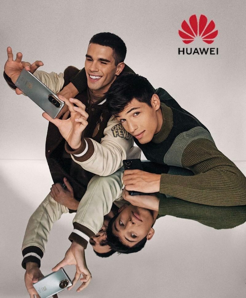 Der smarte Serbe <b>Denis JOVANOVIC c/o EAST WEST MODELS</b> in der&nbsp; <b>HUAWEI </b>Social Media Kampagne