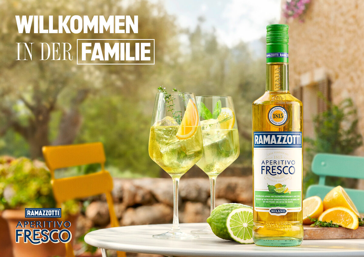 RAMAZZOTTI Aperitivo Fresco launch campaign photographed by Christian DOPPELGATZ c/o UPFRONT for the agency laut von leise