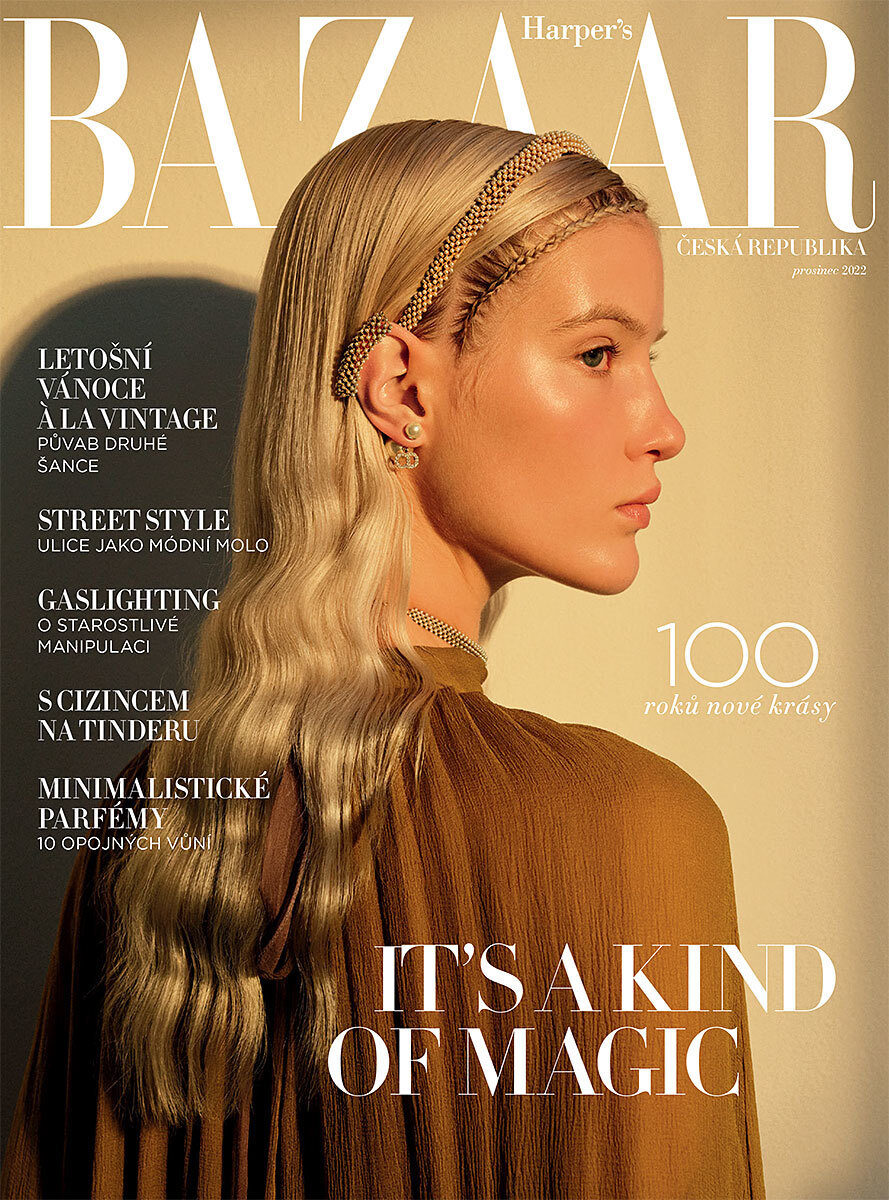 ‘It’s a kind of magic’ - Hana Knizova photographs for HARPER’S BAZAAR CZ - styling by Jana KAPOUNOVA c/o NINA KLEIN