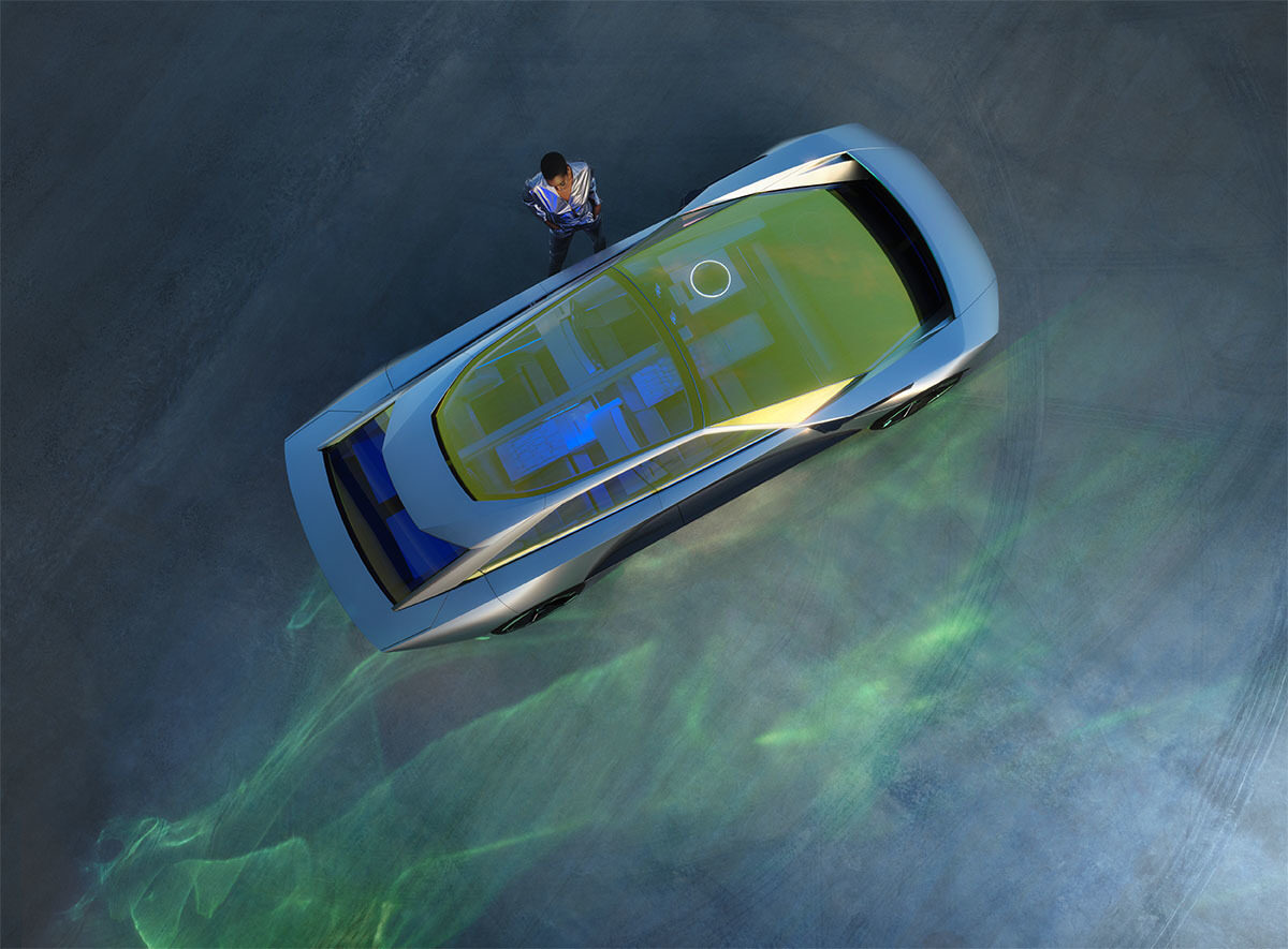RECOM übernimmt Creative Retouch für das PEUGEOT Inception Concept, die optimistische Zukunftsvision der Marke, fotografiert von Chris Noltekuhlmann - und trefft RECOM in XXL auf der UPDATE-23-BERLIN