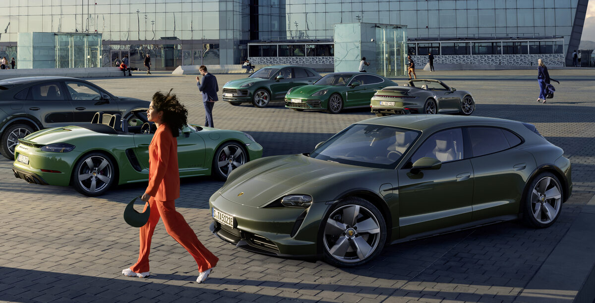 HOLGER WILD photographs the PORSCHE special color palette from the GT3RS to the 718 in Barcelona and Madrid for Grabarz & Partner