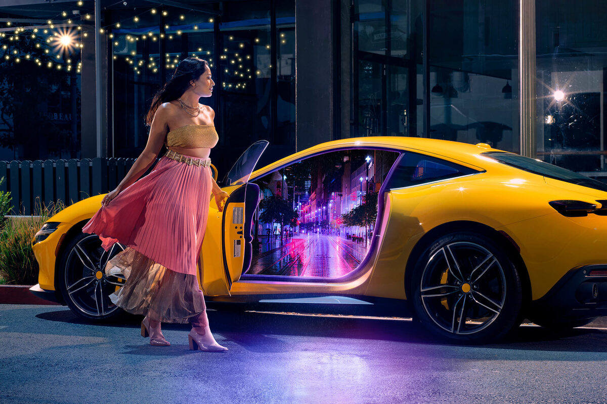 <b>JEFF LUDES</b> photographs the eye-catching campaign <b>‘Open New Doors’</b> for the innovative <b>car sharing service TURO</b>
