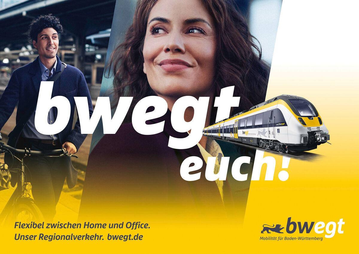 MANUEL FERRIGATO photographs the mobility campaign ‘Get Movin’ for local and regional transportation in Baden-Württemberg on commission for creative agency Panama