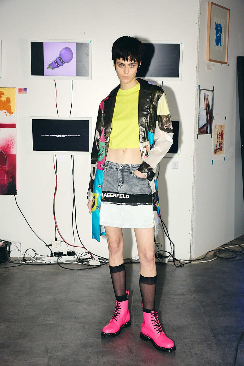 Model&nbsp;Natalia Napieralska visits ARTSTADT – photographed by <b>PATRICK SCHWALB</b>&nbsp;for <b>FACES Magazine</b>