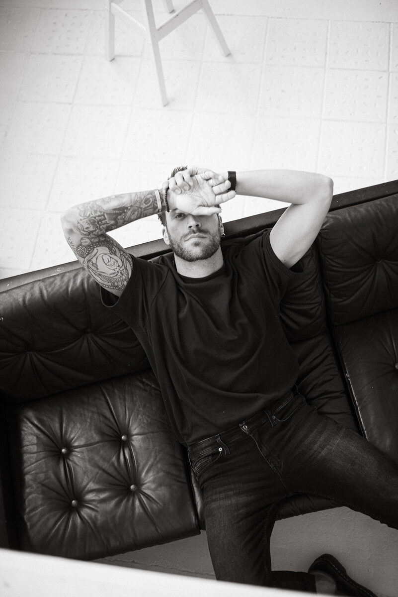 Male model Benjamin Kühnmund for MUSTANG JEANS - photos by Sarah STORCH c/o DOUBLE T Photographers